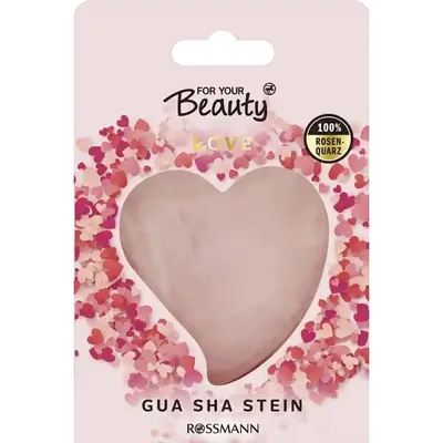 For Your Beauty Love, Gua Sha Stone (Kamień gua sha z różowego kwarcu)