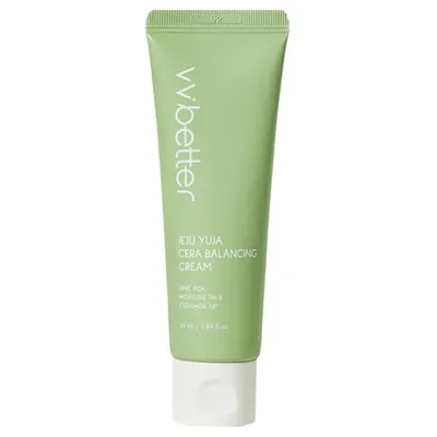 VVbetter Jeju Yuja Cera Balancing Cream (Nawilżający krem do twarzy)