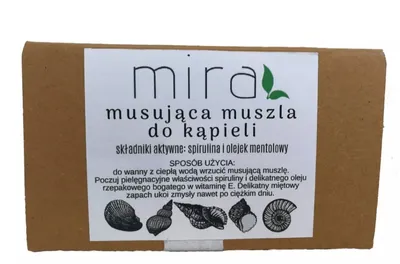 Mira Musująca muszla do kąpieli