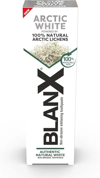 BlanX Arctic White, 100% Natural Arctic Lichens, Toothpaste (Wybielająca pasta do zębów)