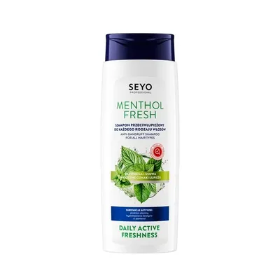 Seyo Professional, Menthol Fresh, Szampon przeciwłupieżowy