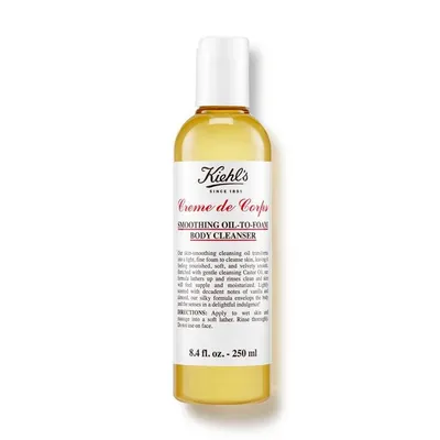 Kiehl's Creme de Corps, Smoothing Oil-to-Foam Body Cleanser (Wygładzający olejek do mycia ciała)