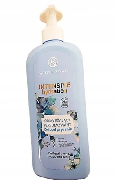 White Swan Intensive Hydration, Odświeżający perfumowany żel pod prysznic