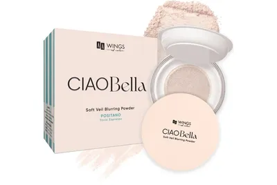 AA Wings of Color Ciao Bella, Positano Tonic Espresso, Soft Veil Blurring Powder (Wygładzający puder do twarzy)