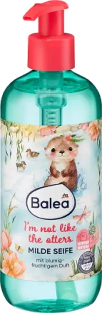Balea I'm Not Like the Otters, Liquid Soap (Łagodne mydło w płynie)