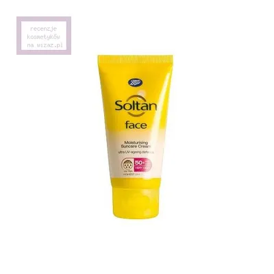 Boots Soltan, Face Moisturising Suncare Cream SPF 50+ (wersja 2011)