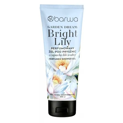 Barwa Garden Dream, Bright Lily Perfumed Shower Gel (Perfumowany żel pod prysznic o zapachu lilii wodnej)
