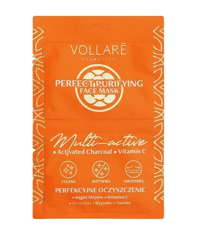 Vollare Cosmetics Perfect Purifying Face Mask (Perfekcyjne oczyszczanie, Maseczka do twarzy)