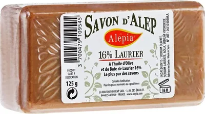 Alepia Alepia Soap 16% Laurel (Mydło aleppo z olejem laurowym 16%)
