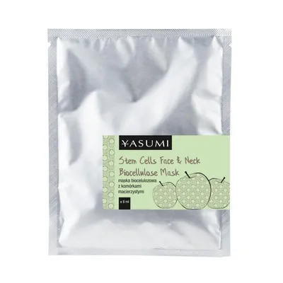 Yasumi Stem Cells Face and Neck Biocellulose Mask (Maska biocelulozowa do twarzy z komórkami macierzystymi)
