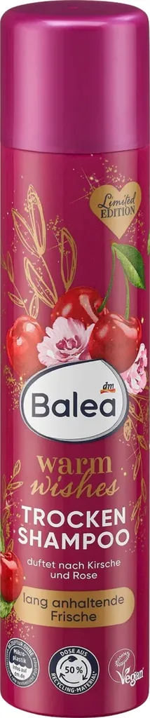 Balea Warm Wishes, Dry Shampoo (Suchy szampon do włosów)