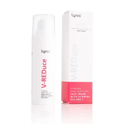 Lynia Pro, V-REDuce, Firming and Soothing Face Cream (Krem z witaminami B12 i F)