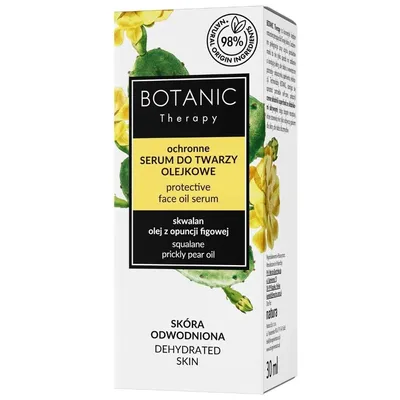 Botanic Skin Food Therapy, Ochronne serum olejkowe do twarzy