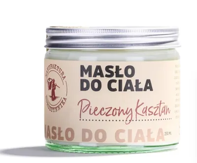 Manufaktura Bursztynnika Pieczony kasztan, Masło do ciała