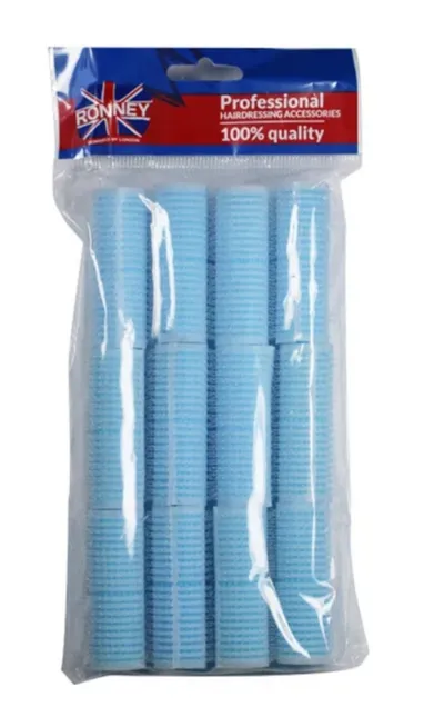 Ronney Professional, Sponge Velcro Roll (Piankowe wałki do włosów)