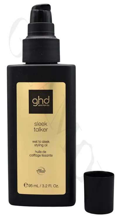 ghd Sleek Talker, Wet to Slik Stiling Oil (Olejek do stylizacji włosów)