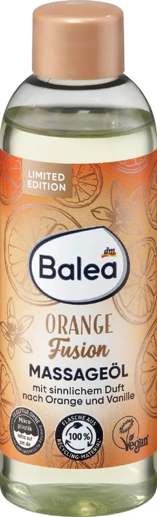 Balea Orange Fusion, Massage Oil (Olejek do masażu)