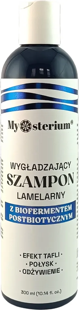Mysterium Lamelarny wygładzający szampon do włosów z biofermentem postbiotycznym