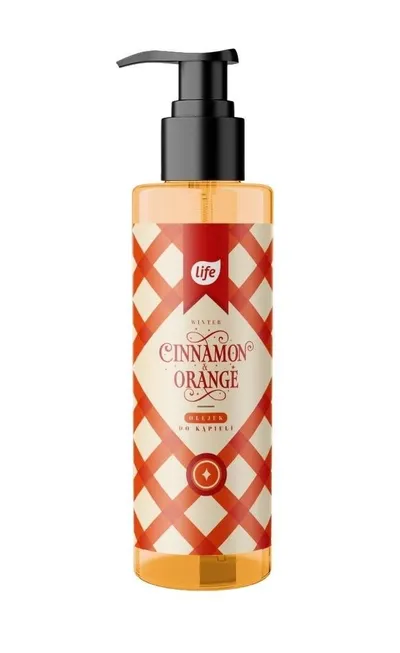 Life Winter Cinnamon & Orange, Olejek do kąpieli
