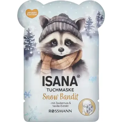 Isana Snow Bandit, Sheet Mask (Maska do twarzy w płachcie)