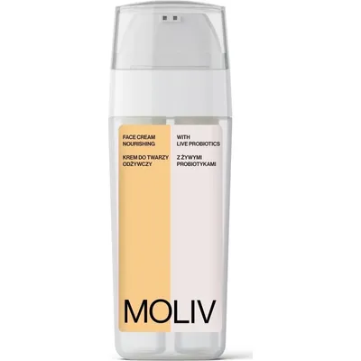 Moliv Face Cream Nourishing with Live Probiotics (Odżywczy krem do twarzy z żywymi probiotykami)