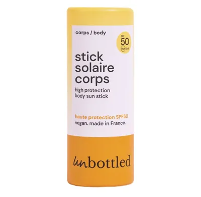 Unbottled High Protection Body Sun Stick SPF 50 (Sztyft przeciwsłoneczny do ciała z filtrem SPF 50)