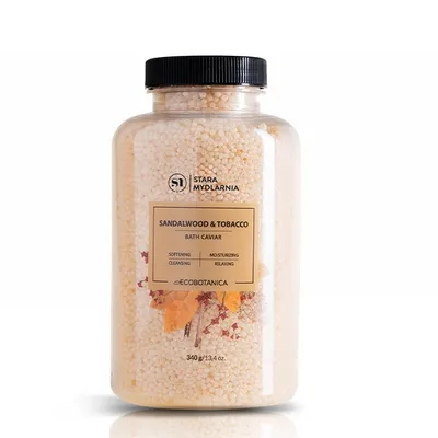 Stara Mydlarnia Sandalwood & Tobacco, Bath Caviar (Kawior do kąpieli)