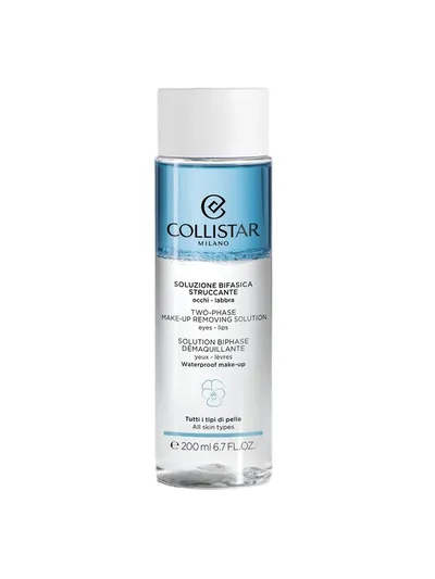 Collistar Two-Phase Waterproof Make-up Removing Solution (Dwufazowy płyn do demakijażu wodoodpornego)
