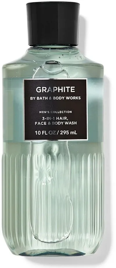 Bath & Body Works Graphite, 3-in-1 Hair, Face and Body Wash (Żel 3 w 1 do mycia włosów twarzy i ciała)
