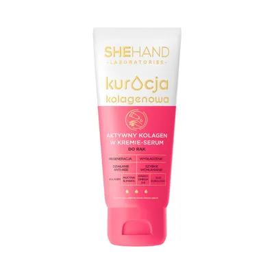 SheHand Kuracja Kolagenowa, Aktywny kolagen w kremie-serum do rąk