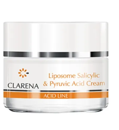 Clarena Acid Line, Liposome Salycilic & Pyruvic Acid Cream (Krem przeciwtrądzikowy z kwasem pirogronowym i salicylowym)
