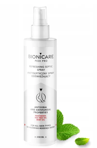 Bionicare Pedi Pro, Refreshing Septic Spray (Odświeżający spray do stóp)