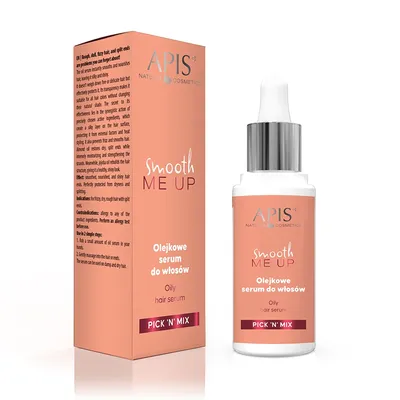 Apis Pick'N'Mix, Smooth Me Up, Olejkowe serum do włosów