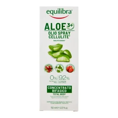 Equilibra Total Body, Aloe 3+ Oil Cellulite Spray (Antycellulitowy dwufazowy olejek do ciała w sprayu)