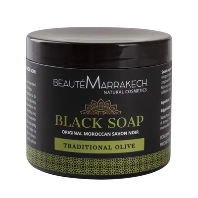 Beaute Marrakech Savon Noir, Czarne mydło naturalne