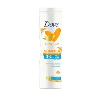 Dove Summer Limited Edition, Body Love,  3in1 Body Lotion SPF15 (Balsam do ciała z SPF15 3W1)