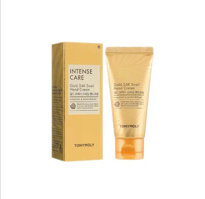 Tony Moly Intense Care Gold, 24K Snail Hand Cream (Krem do rąk ze złotem)