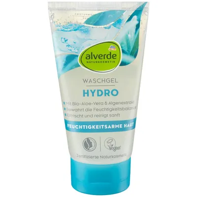 Alverde Hydro, Face Wash (Żel do mycia twarzy)
