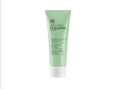Collistar Milano Attivi, Puri Salicylic Acid+Zinc PCA Clay Mask (Maseczka do twarzy z glinką)