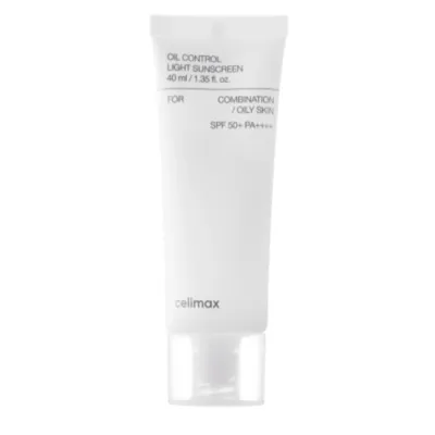 Celimax Oil Control Ligh Sunscreen SPF50+PA++++ (Lekki krem przeciwsłoneczny SPF50+PA++++)
