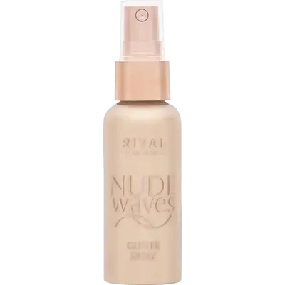 Rival de Loop Nude Waves, Glitter Spray (Spray utrwalający makijaż)
