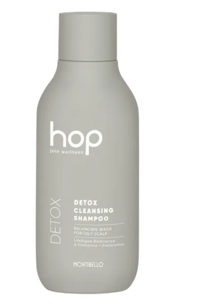 Montibello Hop, Detox Cleansing Shampoo (Głęboko oczyszczający szampon do włosów)
