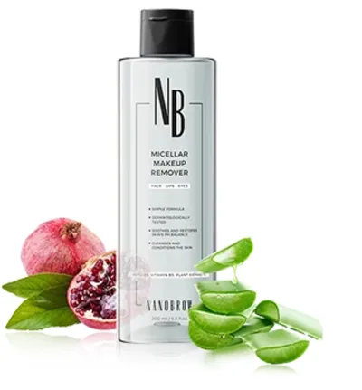 Nanobrow Micellar Makeup Remover (Płyn micelarny do makijażu)