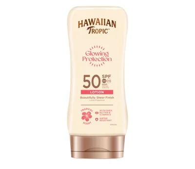 Hawaiian Tropic Glowing Perfection, Lotion SPF50 (Mleczko do opalania ciała z SPF50+)