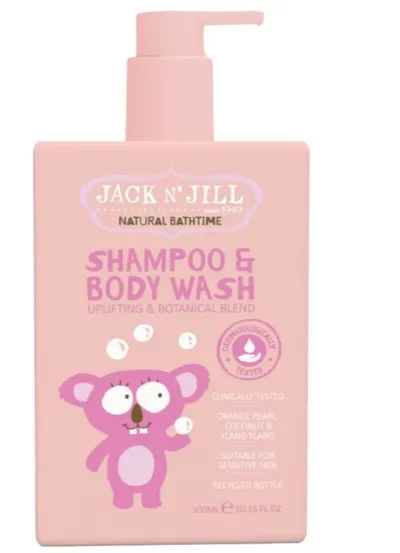 Jack N'Jill Natural Bathtime, Shampoo & Body Wash (Szampon i żel pod prysznic)