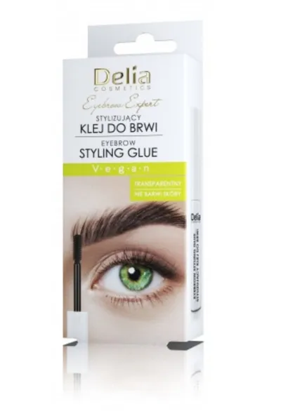 Delia Eyebrow Expert, Stylizujący klej do brwi