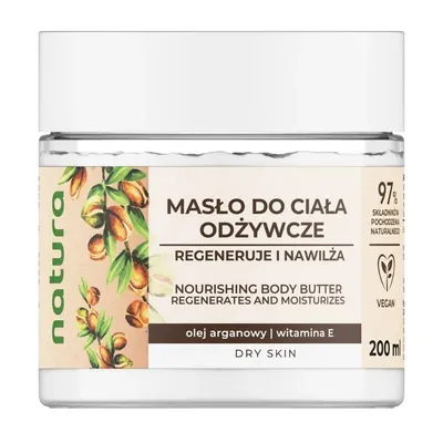 Natura Care Argan, Odżywcze masło do ciała