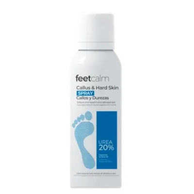 Feetcalm Callus & Hard Skin Spray (Spray zmiękczający do stóp z 20% mocznikiem)