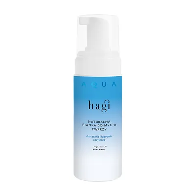 Hagi Aqua Zone, Naturalna pianka do mycia twarzy