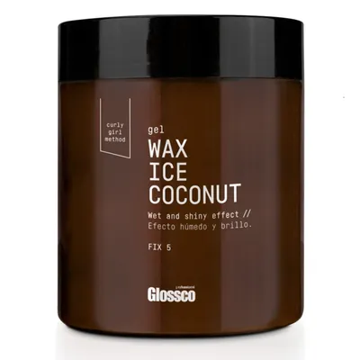 Glossco Ice Coconut, Gel Wax (Kokosowy żel-wosk do włosów)